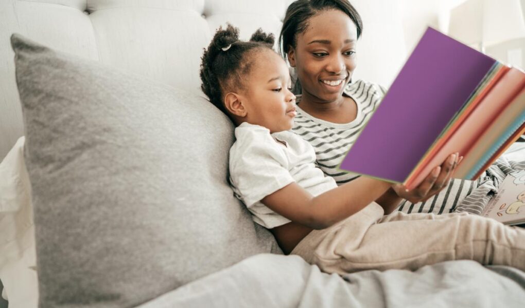reading with a child